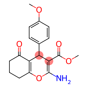 methyl 2-amino-4-(4-methoxyphenyl)-5-oxo-5,6,7,8-tetrahydro-4H-chromene-3-carboxylate