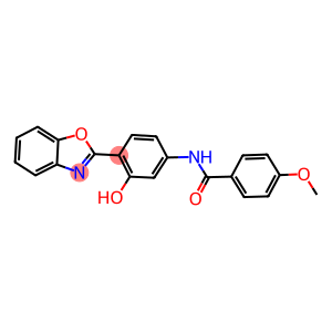 N-[4-(1,3-benzoxazol-2-yl)-3-hydroxyphenyl]-4-methoxybenzamide