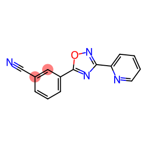 3-(3-(Pyridin-2-yl)-1,2,4-oxadiazol-5-yl)benzonitrile