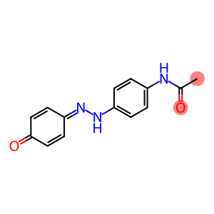 Acetamide,N-[4-[(4-oxo-2,5-cyclohexadien-1-ylidene)hydrazino]phenyl]-