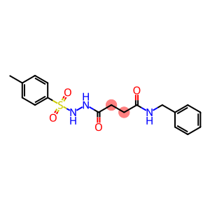 N-benzyl-4-{2-[(4-methylphenyl)sulfonyl]hydrazino}-4-oxobutanamide