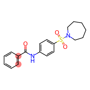 N-[4-(1-azepanylsulfonyl)phenyl]benzamide