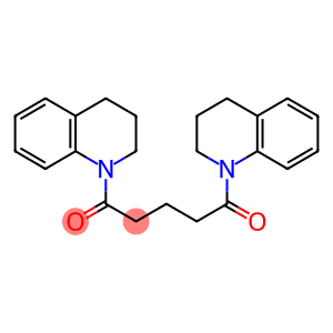 1,1'-(1,5-dioxo-1,5-pentanediyl)bis-1,2,3,4-tetrahydroquinoline