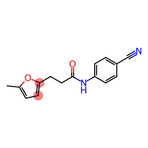 2-Furanpropanamide, N-(4-cyanophenyl)-5-methyl-