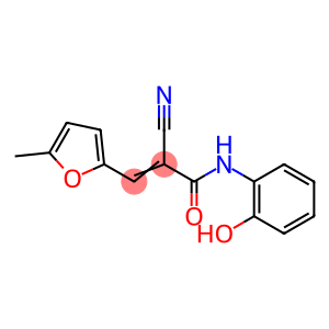 (E)-2-cyano-N-(2-hydroxyphenyl)-3-(5-methylfuran-2-yl)acrylamide