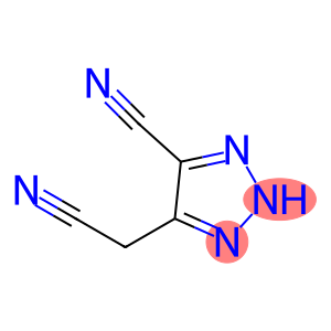 2H-1,2,3-Triazole-4-acetonitrile, 5-cyano-