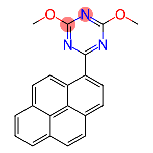 2,4-dimethoxy-6-pyren-1-yl-1,3,5-triazine