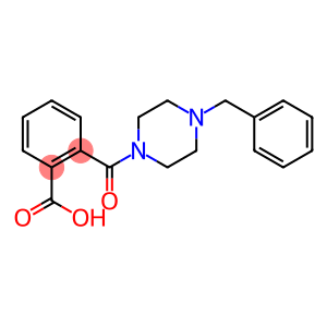 2-[(4-BENZYL-1-PIPERAZINYL)CARBONYL]BENZOIC ACID