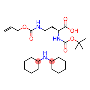 N-ALPHA-TERT-BUTYLOXYCARBONYL-N-GAMMA-ALLYLOXYCARBONYL-L-2,4-DIAMINOBUTYRIC ACID DICYCLOHEXYLAMINE