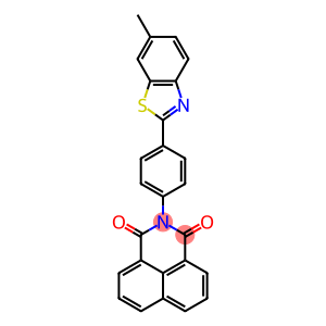 1H-Benz[de]isoquinoline-1,3(2H)-dione, 2-[4-(6-methyl-2-benzothiazolyl)phenyl]-