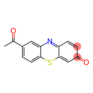 8-acetyl-3H-phenothiazin-3-one