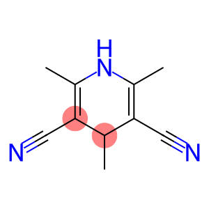 1,4-DIHYDRO-2,4,6-TRIMETHYL-3,5-PYRIDINEDICARBONITRILE