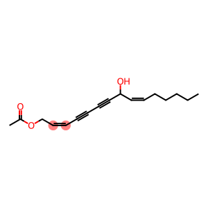 (2Z,9Z)-2,9-Pentadecadiene-4,6-diyne-1,8-diol 1-acetate