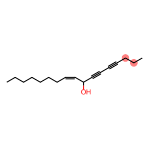 9-Heptadecene-4,6-diyn-8-ol, (Z)