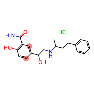 5-[1-HYDROXY-2-[(1-METHYL-3-PHENYLPROPYL)-AMINO]ETHYL]SALICYLAMIDE HYDROCHLORIDE