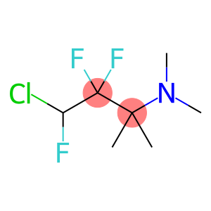 3,3,4-Trimethyl-1,2,2-trifluor-1-chlor-4-azapentan