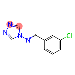 4H-1,2,4-Triazol-4-amine, N-[(3-chlorophenyl)methylene]-