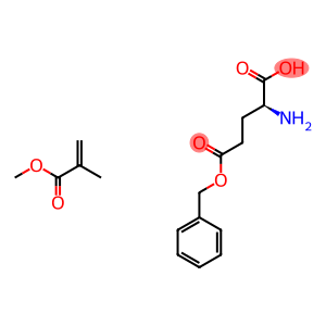 poly(methyl methacrylate)-poly(gamma-benzylglutamate) copolymer