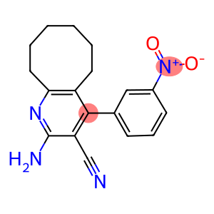 2-amino-4-{3-nitrophenyl}-5,6,7,8,9,10-hexahydrocycloocta[b]pyridine-3-carbonitrile