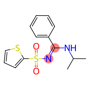 N-[(isopropylamino)(phenyl)methylene]-2-thiophenesulfonamide