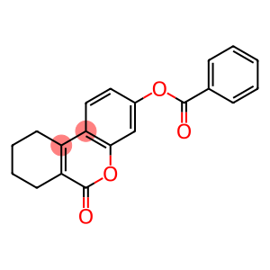 6-oxo-7,8,9,10-tetrahydro-6H-benzo[c]chromen-3-yl benzoate