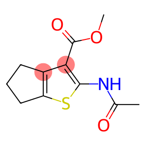 4H-Cyclopenta[b]thiophene-3-carboxylic acid, 2-(acetylamino)-5,6-dihydro-, methyl ester