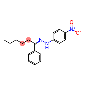 (2E)-1-(4-nitrophenyl)-2-(1-phenylhexylidene)hydrazine