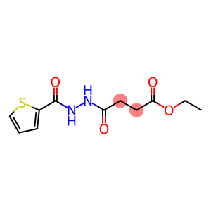 ethyl 4-oxo-4-[2-(2-thienylcarbonyl)hydrazino]butanoate