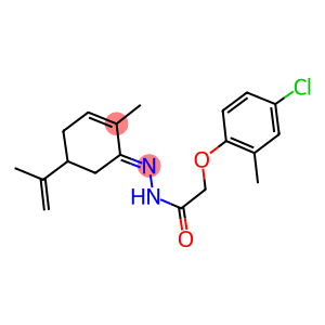 2-(4-chloro-2-methylphenoxy)-N'-(5-isopropenyl-2-methyl-2-cyclohexen-1-ylidene)acetohydrazide