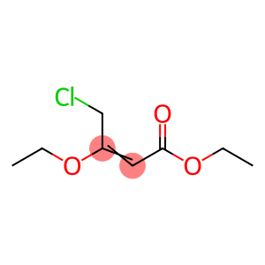 2-Butenoic acid, 4-chloro-3-ethoxy-, ethyl ester