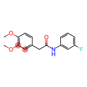 2-(3,4-dimethoxyphenyl)-N-(3-fluorophenyl)acetamide