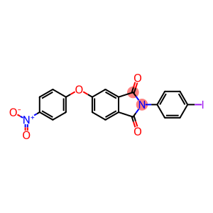 5-{4-nitrophenoxy}-2-(4-iodophenyl)-1H-isoindole-1,3(2H)-dione