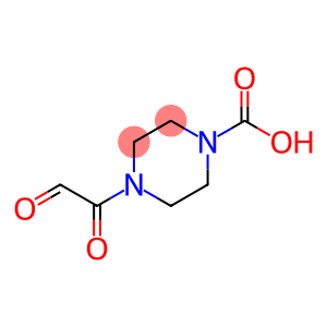 1-Piperazinecarboxylic acid, 4-(2-oxoacetyl)-