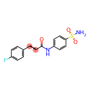 3-(4-Fluoro-phenyl)-N-(4-sulfamoyl-phenyl)-acrylamide