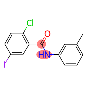 2-chloro-5-iodo-N-(3-methylphenyl)benzamide