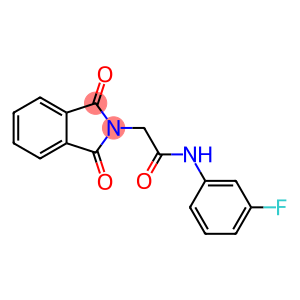 2-(1,3-dioxo-1,3-dihydro-2H-isoindol-2-yl)-N-(3-fluorophenyl)acetamide