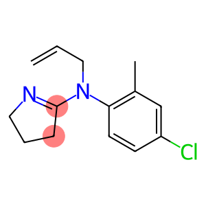 N-(4-chloro-2-methyl-phenyl)-N-prop-2-enyl-4,5-dihydro-3H-pyrrol-2-ami ne