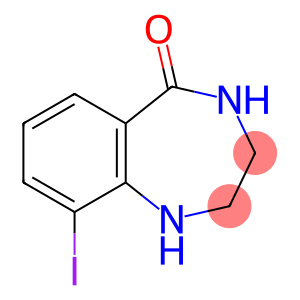 9-IODO-1,2,3,4-TETRAHYDRO-5H-1,4-BENZODIAZEPIN-5-ONE