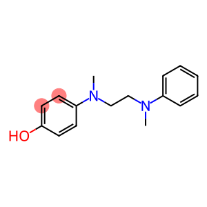 p-[Methyl[2-[methyl(phenyl)amino]ethyl]amino]phenol