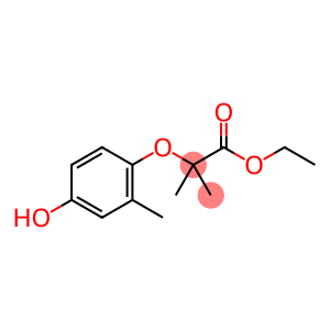 Propanoic acid, 2-(4-hydroxy-2-Methylphenoxy)-2-Methyl-, ethyl ester