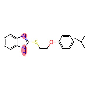 2-(1H-benzimidazol-2-ylsulfanyl)ethyl 4-tert-butylphenyl ether