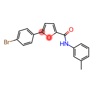 5-(4-bromophenyl)-N-(3-methylphenyl)-2-furamide