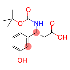 (R)-3-((叔丁氧基羰基)氨基)-3-(4-羟基苯基)丙酸
