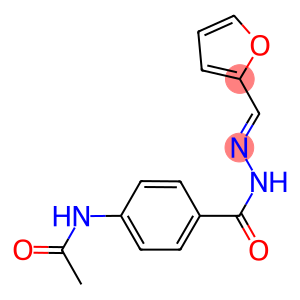 N-(4-{[2-(2-furylmethylene)hydrazino]carbonyl}phenyl)acetamide