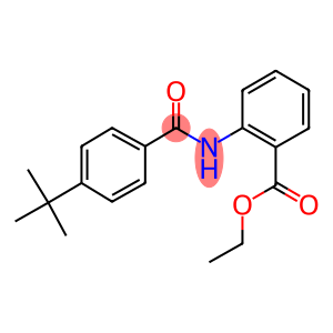 ethyl 2-[(4-tert-butylbenzoyl)amino]benzoate