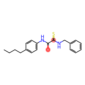 2-(BENZYLAMINO)-N-(4-BUTYLPHENYL)-2-THIOXOACETAMIDE