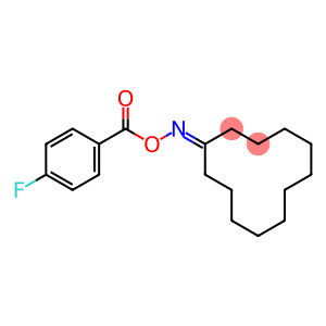 cyclododecylideneamino 4-fluorobenzoate