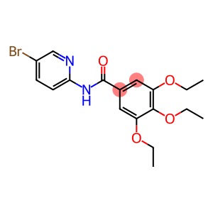N-(5-bromo-2-pyridinyl)-3,4,5-triethoxybenzamide