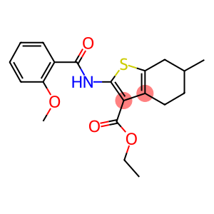 ethyl 2-[(2-methoxybenzoyl)amino]-6-methyl-4,5,6,7-tetrahydro-1-benzothiophene-3-carboxylate