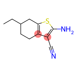 2-Amino-6-ethyl-4,5,6,7-tetrahydro-1-benzothiophene-3-carbonitrile